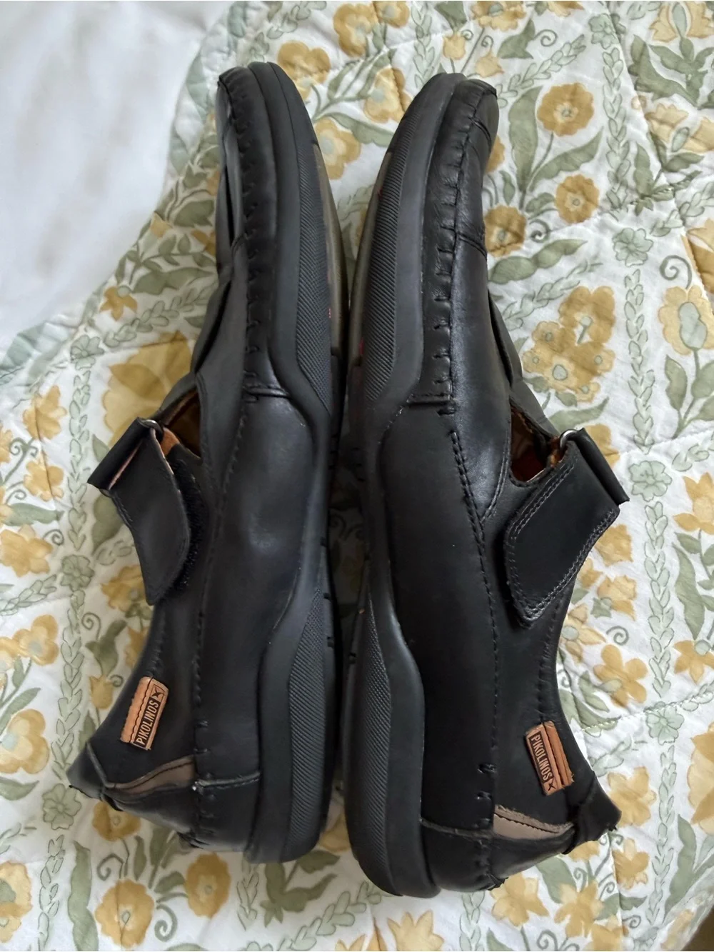 Pikolinos Tarifa Sandal Black‎ Leather Dad Casual Outdoor size 44 10 10.5